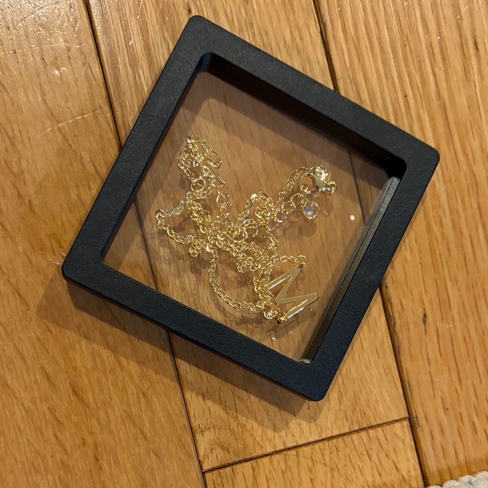 M necklace